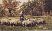 unknow artist Sheep 179 oil painting on canvas